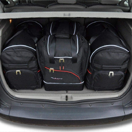 Kjust Reistassenset voor Renault Scenic 2003-2009 - Set van 4 Tassen met 2 Roltassen en 2 Sporttassen
