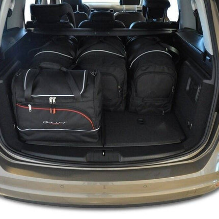 Kjust Reistassenset voor Seat Alhambra 2010-2020 - Set van 5 Tassen met 3 Roltassen en 2 Sporttassen