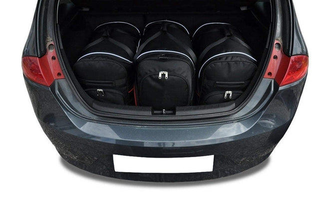 Kjust Reistassenset voor Seat Leon 5-deurs 2005-2013 - Set van 3 Tassen met 2 Roltassen en 1 Sporttas