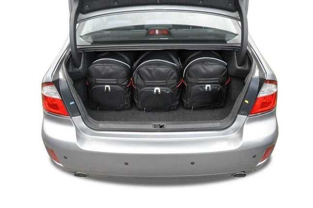 Kjust Reistassenset voor Subaru Legacy Sedan 2003-2009 - Set van 5 Tassen met 3 Roltassen en 2 Sporttassen