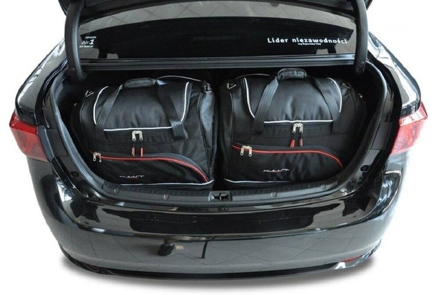 Kjust Reistassenset voor Toyota Avensis Sedan 2009-2019 - Set van 4 Tassen met 2 Roltassen en 2 Sporttassen