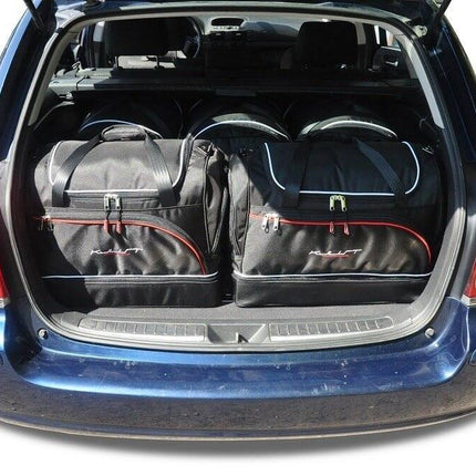 Kjust Reistassenset voor Toyota Avensis stationwagen 2003-2009 - Set van 5 Tassen met 3 Roltassen en 2 Sporttassen