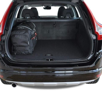 Kjust Reistassenset voor Volvo XC60 2008-2017 - Set van 4 Tassen met 3 Roltassen en 1 Sporttas