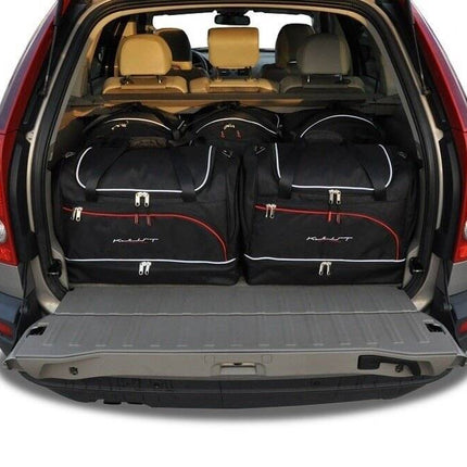 Kjust Reistassenset voor Volvo XC90 2003-2015 - Set van 5 Tassen met 3 Roltassen en 2 Sporttassen