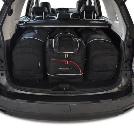 Kjust Reistassenset voor Subaru Forester 2013-2019 - Set van 4 Tassen met 2 Roltassen en 2 Sporttassen