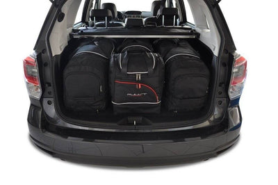 Kjust Reistassenset voor Subaru Forester 2013-2019 - Set van 4 Tassen met 2 Roltassen en 2 Sporttassen