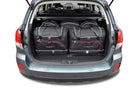 Kjust Reistassenset voor Subaru Legacy Outback 2009-2015 - Set van 5 Tassen met 3 Roltassen en 2 Sporttassen