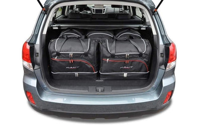 Kjust Reistassenset voor Subaru Legacy Outback 2009-2015 - Set van 5 Tassen met 3 Roltassen en 2 Sporttassen