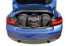 Kjust Reistassenset voor BMW 2 serie coupe 2014-2022 - Set van 4 Tassen met 2 Roltassen en 2 Sporttassen
