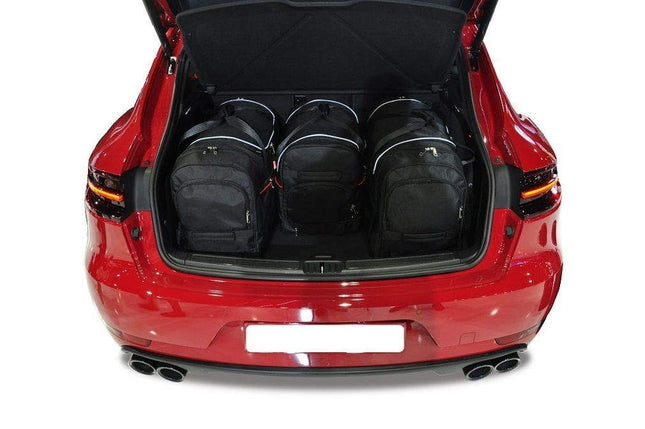 Kjust Reistassenset voor Porsche Macan 2014-2024 - Set van 4 Tassen met 3 Roltassen en 1 Sporttas