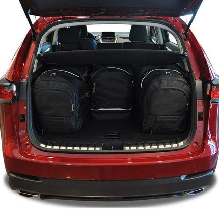 Kjust Reistassenset voor Lexus NX 2014-2021 - Set van 4 Tassen met 2 Roltassen 1 Sporttas en 1 Vliegtuigtas