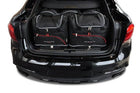 Kjust Reistassenset voor BMW X6 2015-2019 - Set van 5 Tassen met 3 Roltassen en 2 Sporttassen