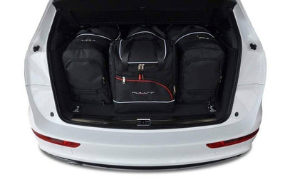 Kjust Reistassenset voor Audi Q5 2008-2017 - Set van 4 Tassen met 2 Roltassen en 2 Sporttassen