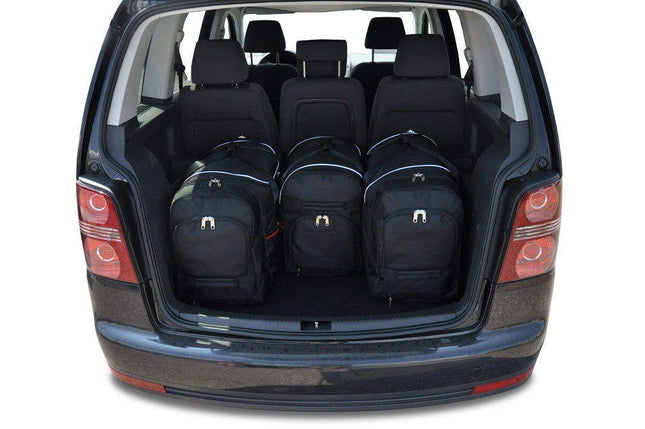 Kjust Reistassenset voor Volkswagen Touran 2003-2010 - Set van 4 Tassen met 3 Roltassen en 1 Sporttas