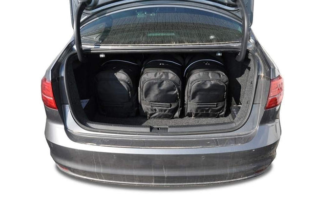 Kjust Reistassenset voor Volkswagen Jetta Sedan 2011-2014 - Set van 5 Tassen met 3 Roltassen en 2 Sporttassen
