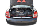 Kjust Reistassenset voor Skoda Superb Sedan 2002-2008 - Set van 5 Tassen met 3 Roltassen en 2 Vliegtuigtassen