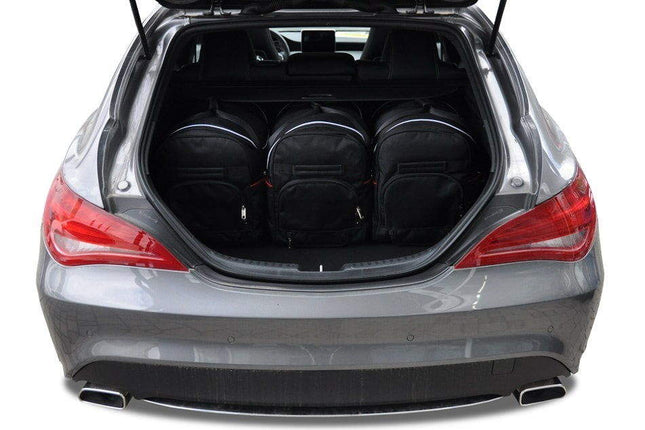 Kjust Reistassenset voor Mercedes Benz CLA Shooting Brake 2015-2019 - Set van 5 Tassen met 3 Roltassen en 2 Sporttassen