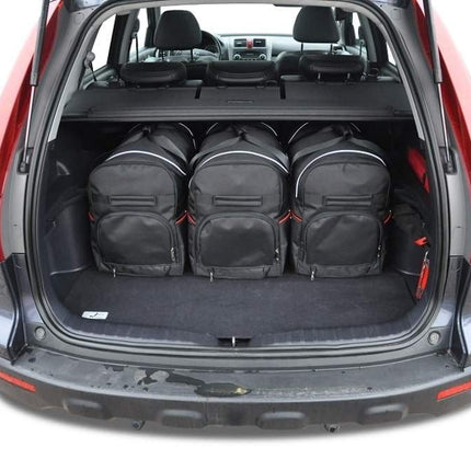 Kjust Reistassenset voor Honda CRV 2007-2012 - Set van 5 Tassen met 3 Roltassen en 2 Vliegtuigtassen