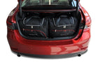 Kjust Reistassenset voor Mazda 6 Sedan 2013-2024 - Set van 5 Tassen met 3 Roltassen en 2 Sporttassen