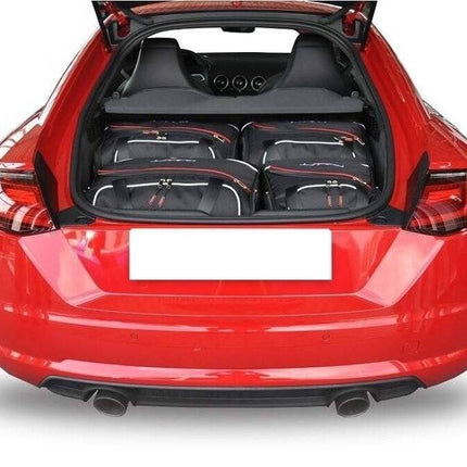 Kjust Reistassenset voor Audi TT coupe 2014-2018 - Set van 4 Tassen met 2 Sporttassen en 2 Vliegtuigtassen