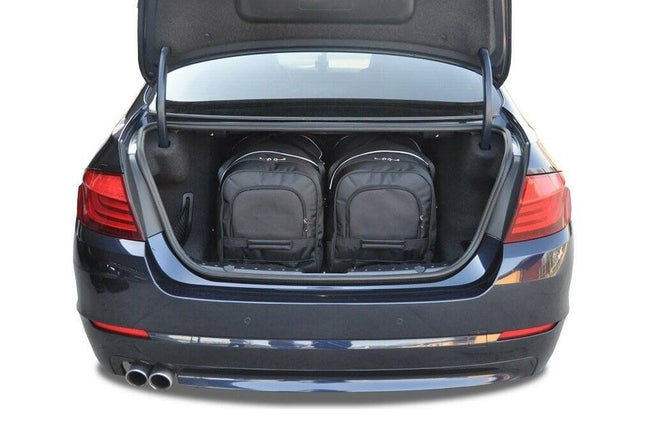 Kjust Reistassenset voor BMW 5 serie Sedan 2010-2017 - Set van 4 Tassen met 2 Roltassen en 2 Vliegtuigtassen