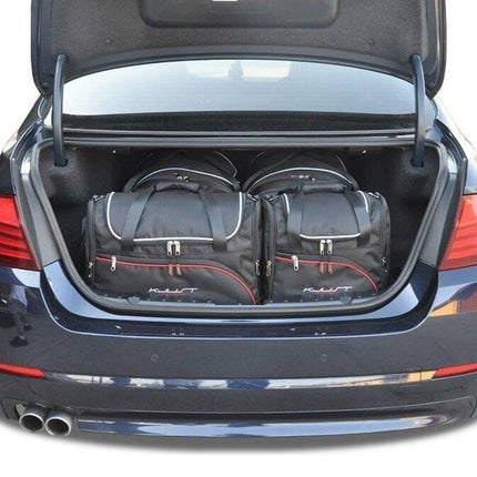 Kjust Reistassenset voor BMW 5 serie Sedan 2010-2017 - Set van 4 Tassen met 2 Roltassen en 2 Vliegtuigtassen
