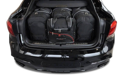 Kjust Reistassenset voor BMW X6 2015-2019 - Set van 4 Tassen met 3 Roltassen en 1 Vliegtuigtas