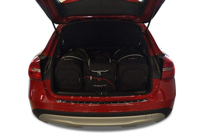 Kjust Reistassenset voor Mercedes Benz GLA 2013-2020 - Set van 4 Tassen met 2 Roltassen en 2 Vliegtuigtassen