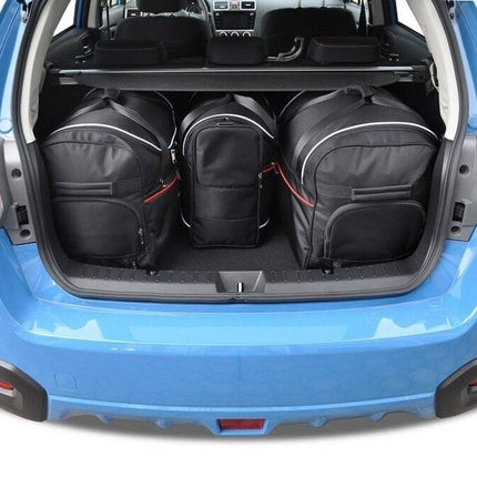 Kjust Reistassenset voor Subaru XV 2011-2017 - Set van 4 Tassen met 2 Roltassen en 2 Vliegtuigtassen