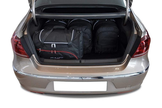 Kjust Reistassenset voor Volkswagen CC 2012-2017 - Set van 5 Tassen met 3 Roltassen en 2 Sporttassen