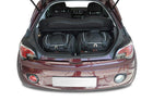 Kjust Reistassenset voor Opel Adam 2012-2019 - Set van 2 Tassen met 2 Sporttassen