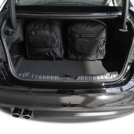 Kjust Reistassenset voor Jaguar XF 2015-2024 - Set van 4 Tassen met 2 Roltassen en 2 Sporttassen