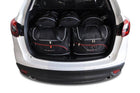 Kjust Reistassenset voor Mazda CX-5 2012-2017 - Set van 5 Tassen met 3 Roltassen en 2 Vliegtuigtassen