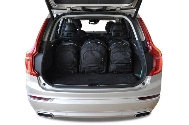 Kjust Reistassenset voor Volvo XC90 vanaf 2015 - Set van 5 Tassen met 3 Roltassen en 2 Sporttassen