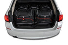 Kjust Reistassenset voor BMW 5 serie Touring 2010-2017 - Set van 5 Tassen met 3 Roltassen en 2 Vliegtuigtassen