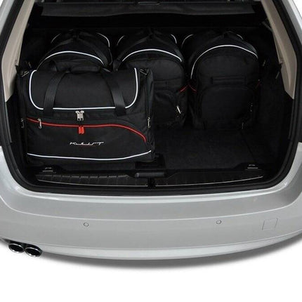 Kjust Reistassenset voor BMW 5 serie Touring 2010-2017 - Set van 5 Tassen met 3 Roltassen en 2 Vliegtuigtassen