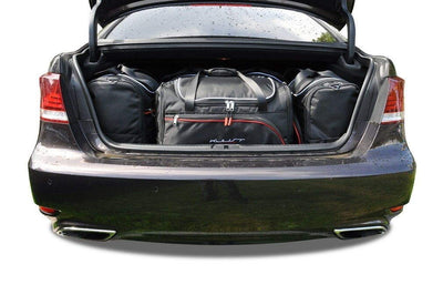 Kjust Reistassenset voor Lexus LS Sedan 2006-2017 - Set van 5 Tassen met 2 Roltassen en 3 Sporttassen