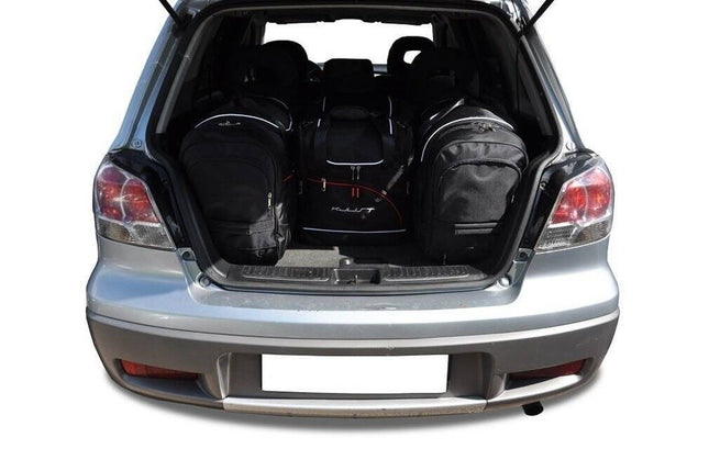 Kjust Reistassenset voor Mitsubishi Outlander 2003-2007 - Set van 5 Tassen met 2 Roltassen 1 Sporttas en 2 Vliegtuigtassen