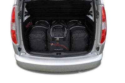 Kjust Reistassenset voor Skoda Roomster 2006-2015 - Set van 4 Tassen met 2 Roltassen en 2 Sporttassen