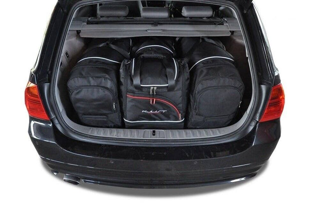 Kjust Reistassenset voor BMW 3 serie Touring 2005-2010 - Set van 4 Tassen met 2 Roltassen en 2 Sporttassen