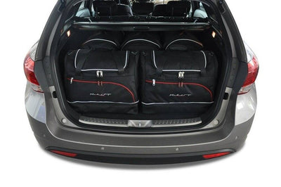 Kjust Reistassenset voor Hyundai i40 Tourer vanaf 2011 - Set van 5 Tassen met 3 Roltassen en 2 Sporttassen