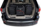 Kjust Reistassenset voor Jeep Grand Cherokee 2011-2022 - Set van 4 Tassen met 2 Roltassen en 2 Sporttassen