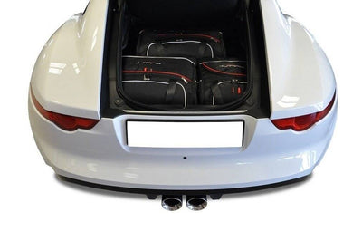 Kjust Reistassenset voor Jaguar F-Type coupe 2014-2024 - Set van 3 Tassen met 1 Sporttas en 2 Vliegtuigtassen