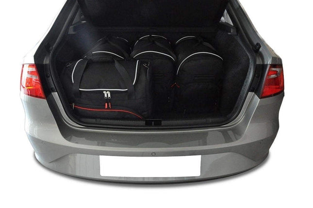 Kjust Reistassenset voor Seat Toledo vanaf 2012 - Set van 5 Tassen met 3 Roltassen en 2 Sporttassen