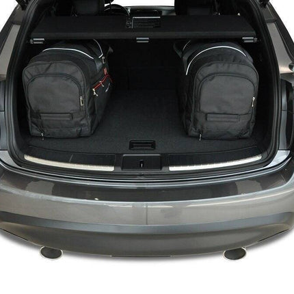 Kjust Reistassenset voor Infiniti QX70 2013-2017 - Set van 4 Tassen met 3 Roltassen en 1 Vliegtuigtas