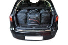 Kjust Reistassenset voor Fiat Croma 2005-2011 - Set van 4 Tassen met 2 Roltassen 1 Sporttas en 1 Vliegtuigtas