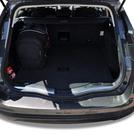 Kjust Reistassenset voor Ford Mondeo stationwagen 2014-2022 - Set van 5 Tassen met 3 Roltassen en 2 Vliegtuigtassen