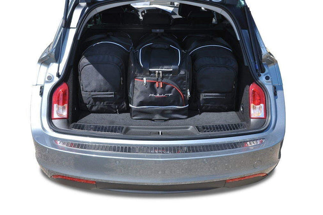 Kjust Reistassenset voor Opel Insignia Sports Tourer 2008-2017 - Set van 4 Tassen met 3 Roltassen en 1 Sporttas