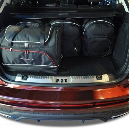 Kjust Reistassenset voor Ford Edge 2016-2019 - Set van 5 Tassen met 3 Roltassen en 2 Sporttassen