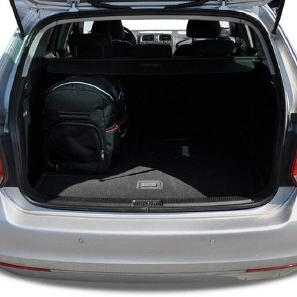 Kjust Reistassenset voor Volkswagen Golf stationwagen 2009-2013 - Set van 5 Tassen met 3 Roltassen en 2 Sporttassen